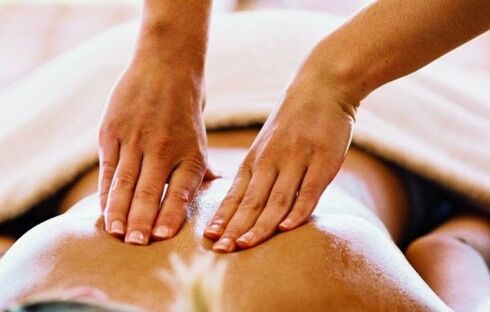 Massage bei Osteochondrose